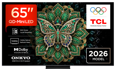 TCL QD-Mini LED televizor 65C6K PRO, 65", 4K UHD